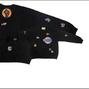 2020 NBA Playoffs Bubble Crewneck Lakers Celtics Heat 76ers Bucks Clippers